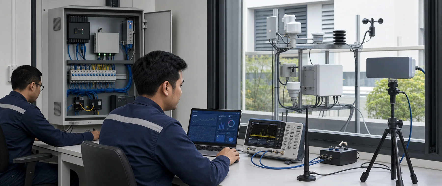 Complete connected systems from sensors and gateways to cloud dashboards, alerts and APIs.